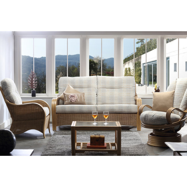 Fernleaf Leon 4 Piece Conservatory Sofa Set | Wayfair.ie